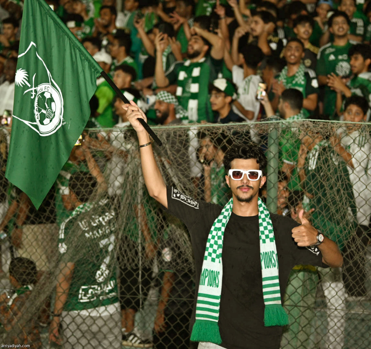 احتفال الجماهير