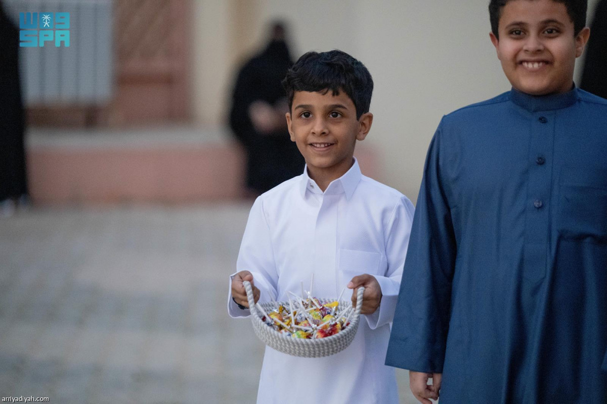 العيد في عيون الأطفال