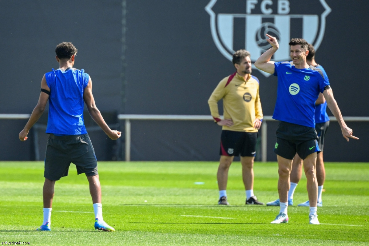 برشلونة.. حصة أخيرة