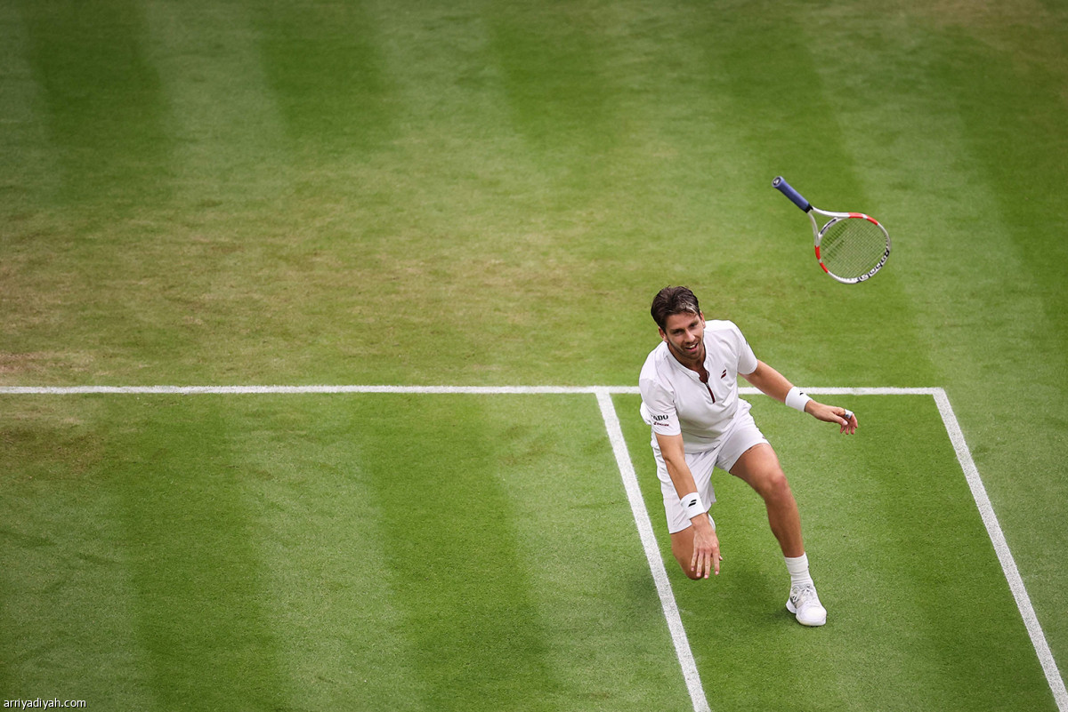 ويمبلدون.. بريطاني وحيد