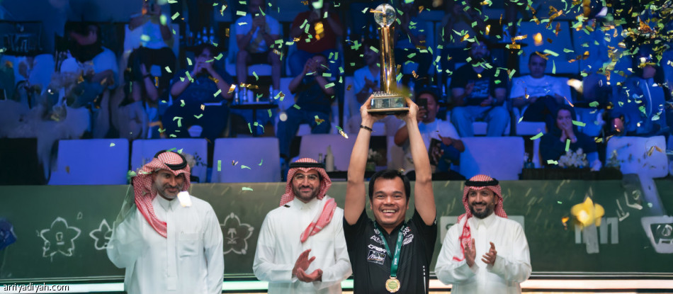 القاضي يتوّج بيادو بطلا للعالم في البلياردو
