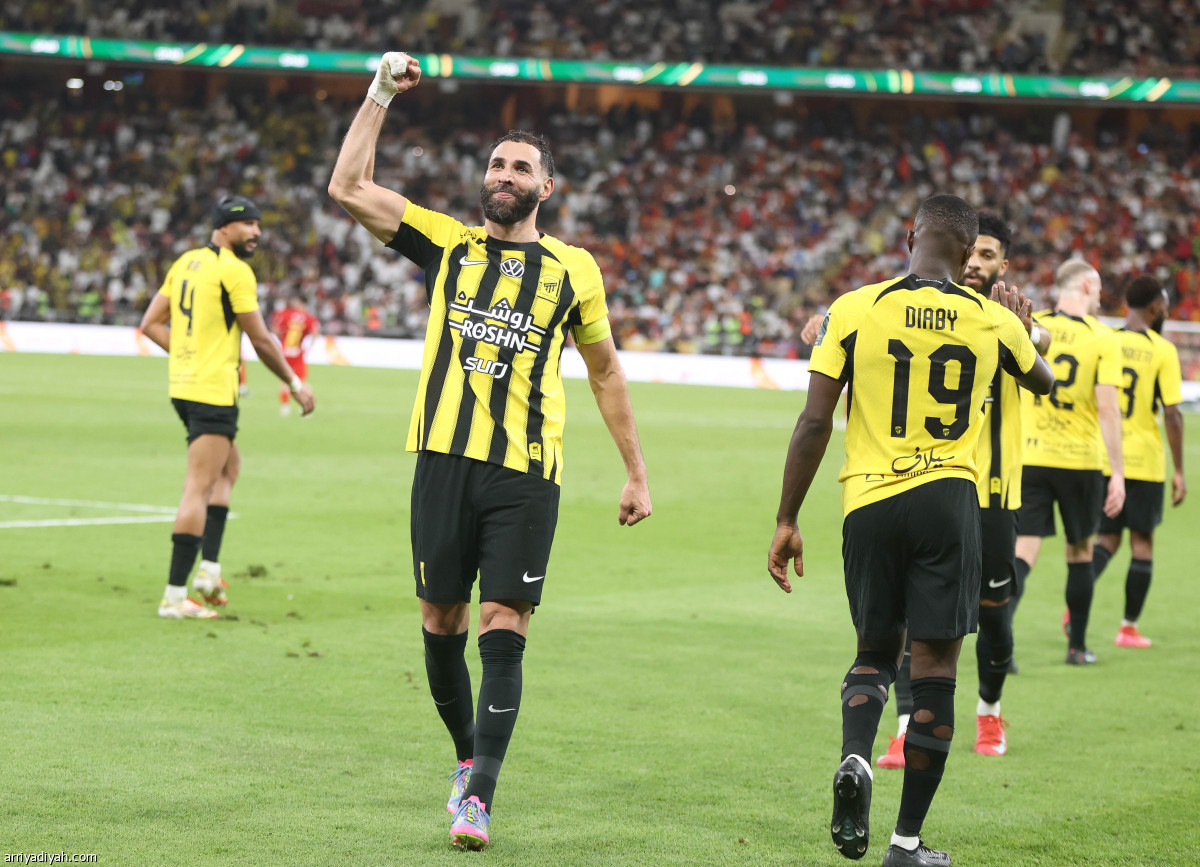 بنزيما.. بطل النهائي